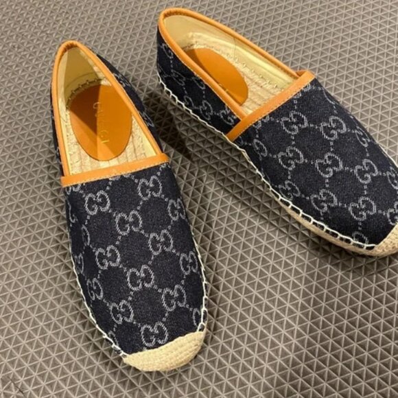 Gucci Denim Espadrilles - Picture 1 of 6